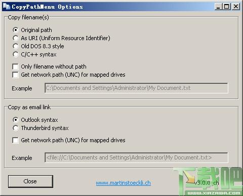 CopyPathMenu,右键复制,右键复制文件路径